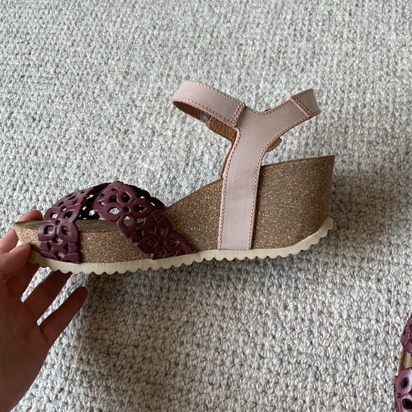 Wanda Panda chunky wedge sandals. New. Size 36. Made in Spain. VERY COMFORTABLE! - Picture 3 of 7